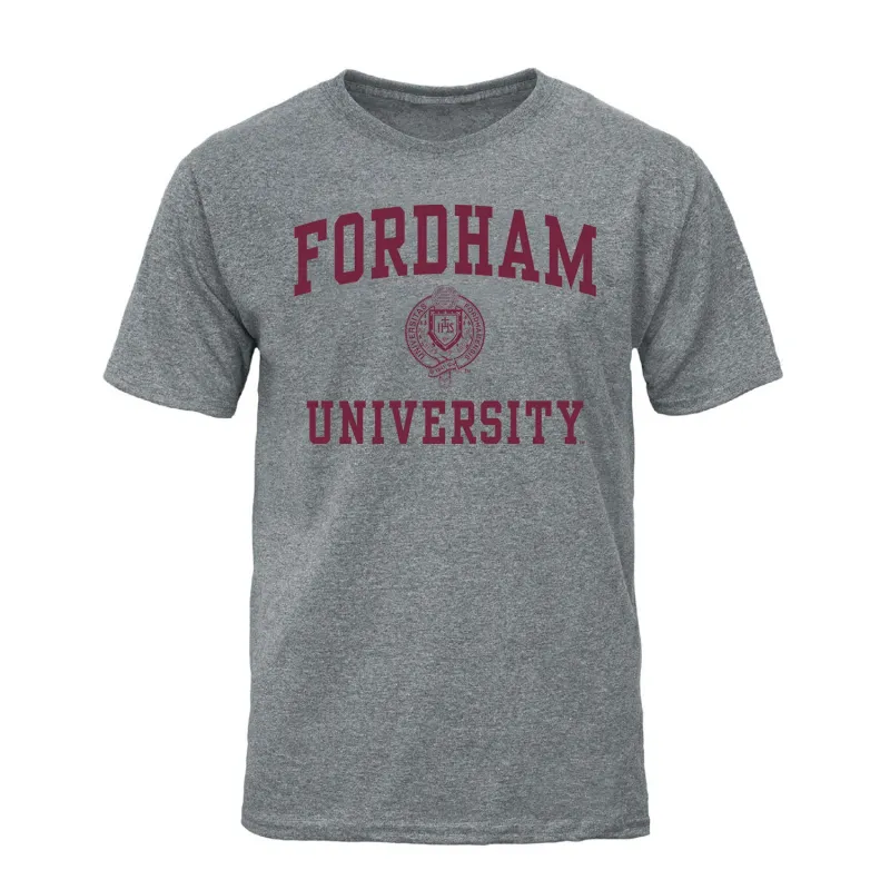 Fordham University Heritage T-Shirt (Charcoal Grey) sold by Barnesmith