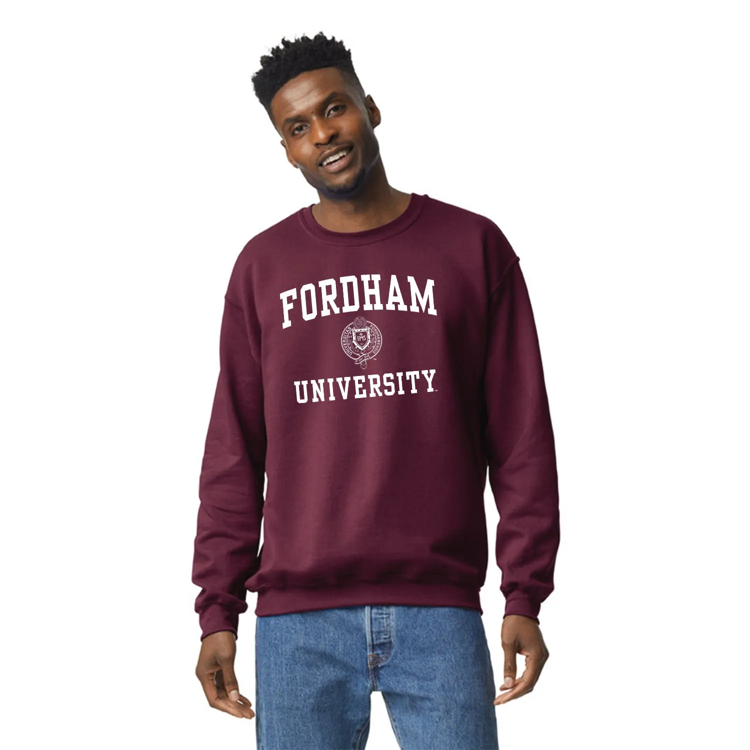 Fordham University Heritage Sweatshirt (Maroon) sold by Barnesmith product image thumbnail 2