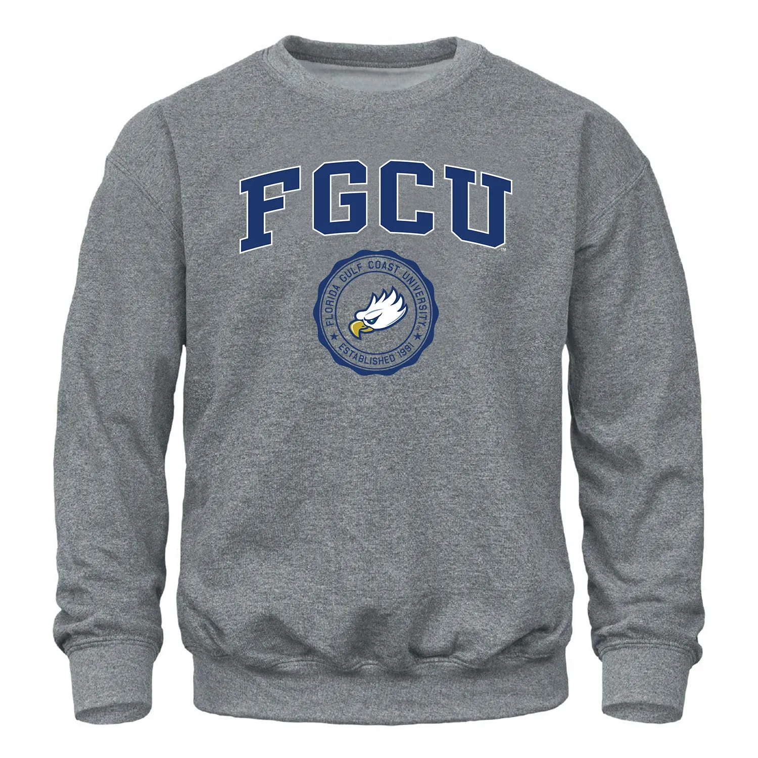 Florida Gulf Coast University Heritage Sweatshirt (Charcoal Grey) sold by Barnesmith