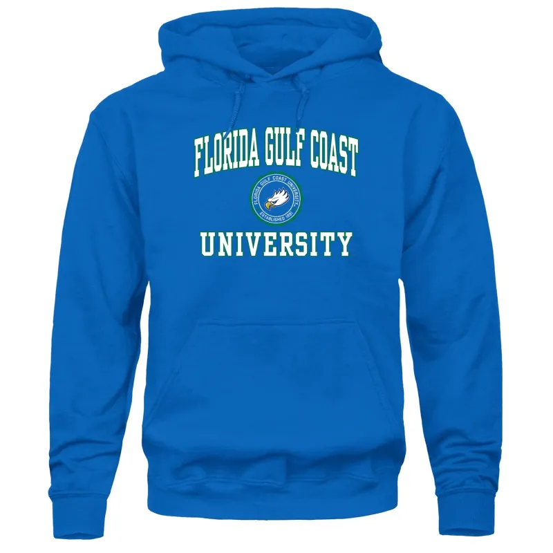 Florida Gulf Coast University Heritage Hooded Sweatshirt (Royal Blue) sold by Barnesmith