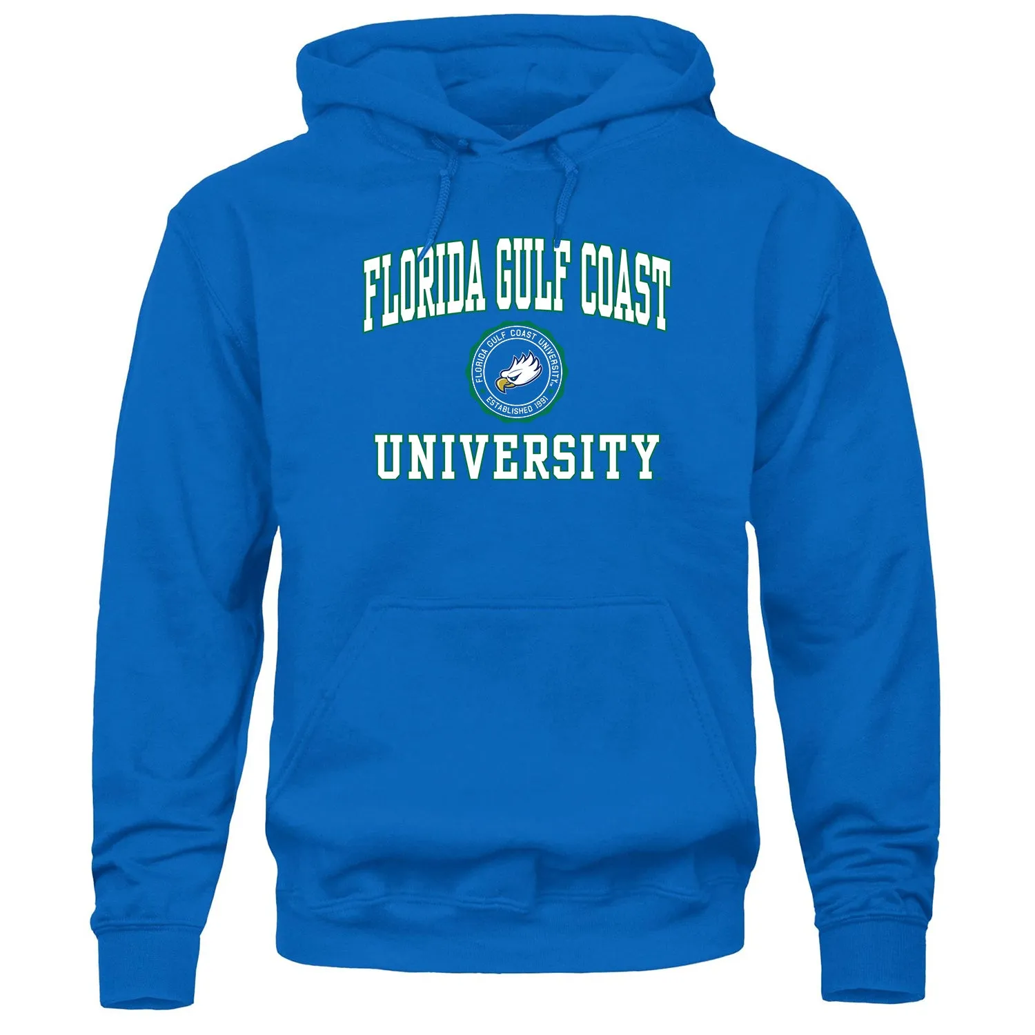 Florida Gulf Coast University Heritage Hooded Sweatshirt (Royal Blue) sold by Barnesmith