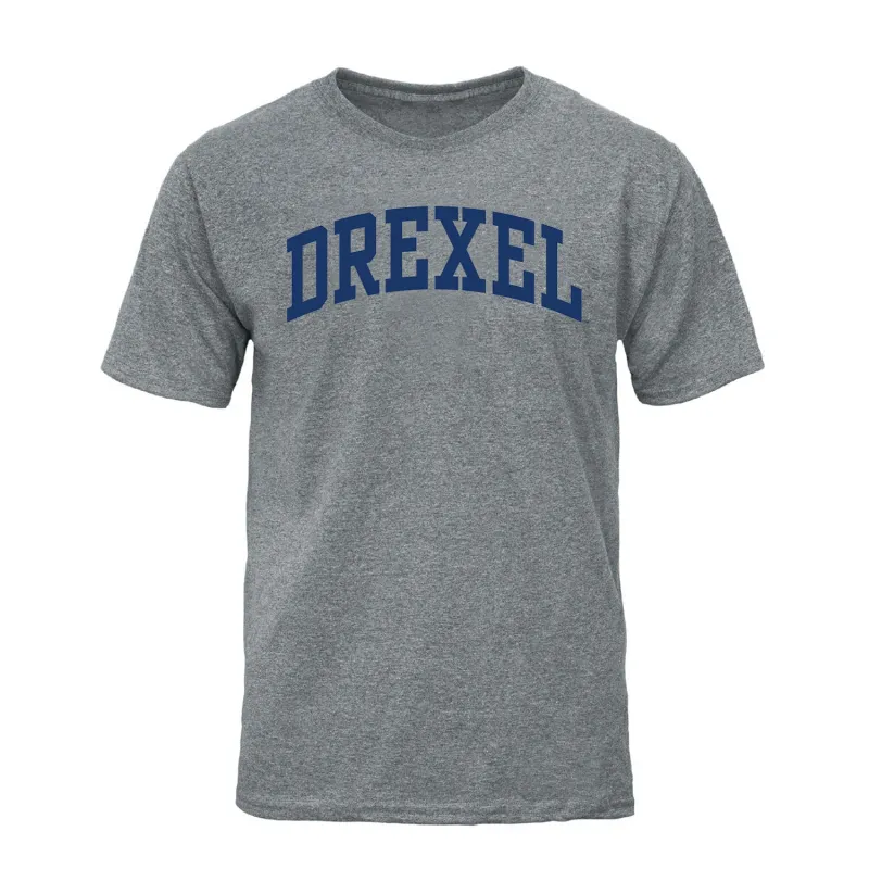 Drexel University Classic T-Shirt (Charcoal Grey) sold by Barnesmith