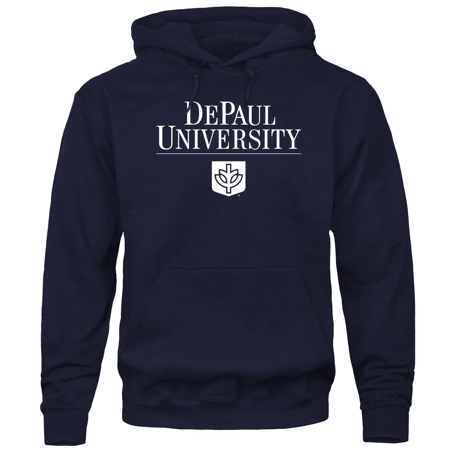 DePaul University Heritage Hooded Sweatshirt (Navy) sold by Barnesmith