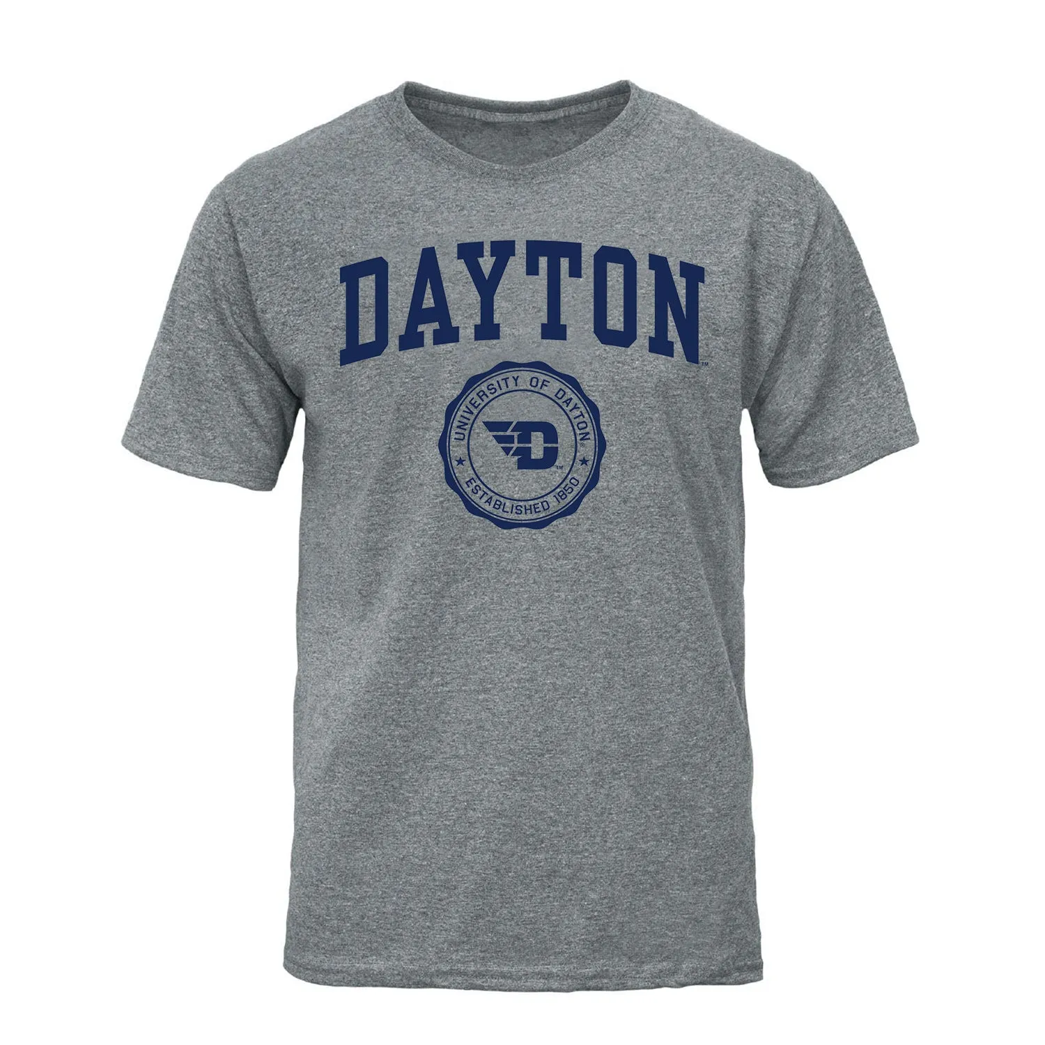 University of Dayton Heritage T-Shirt (Charcoal Grey) sold by Barnesmith