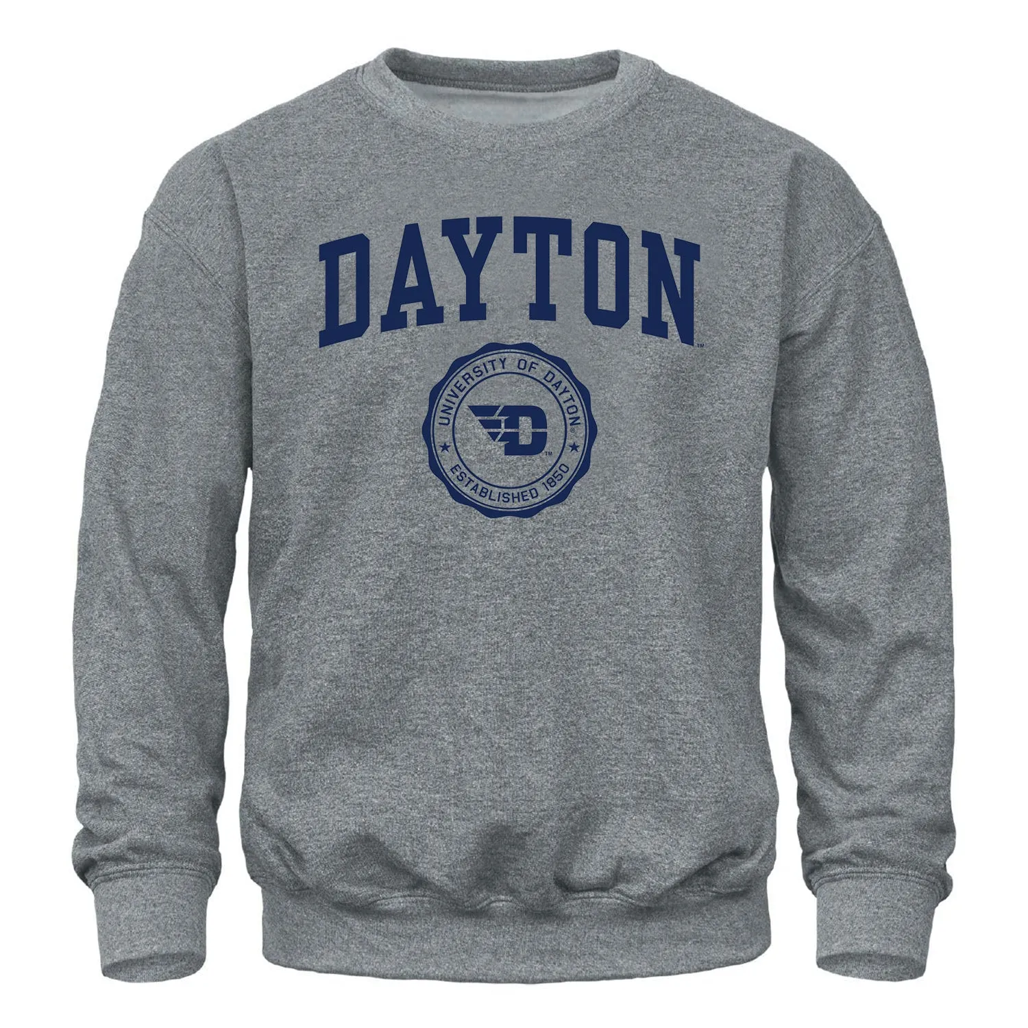 University of Dayton Heritage Sweatshirt (Charcoal Grey) sold by Barnesmith