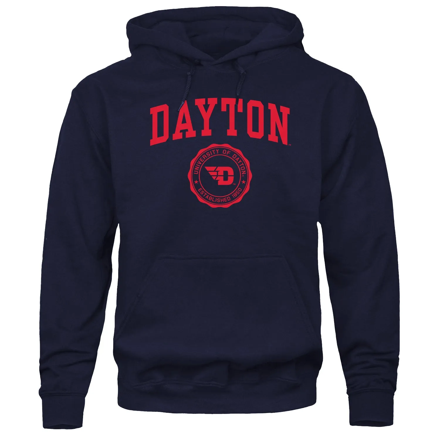 University of Dayton Heritage Hooded Sweatshirt (Navy) sold by Barnesmith
