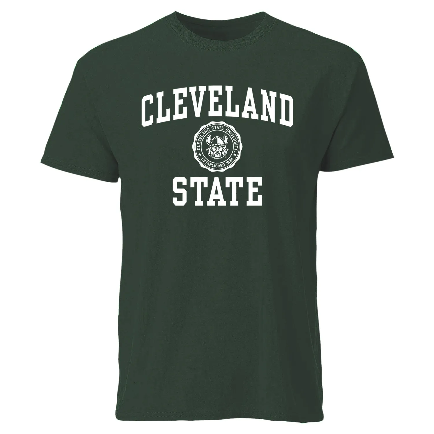 Cleveland State University Heritage T-Shirt (Hunter Green) sold by Barnesmith