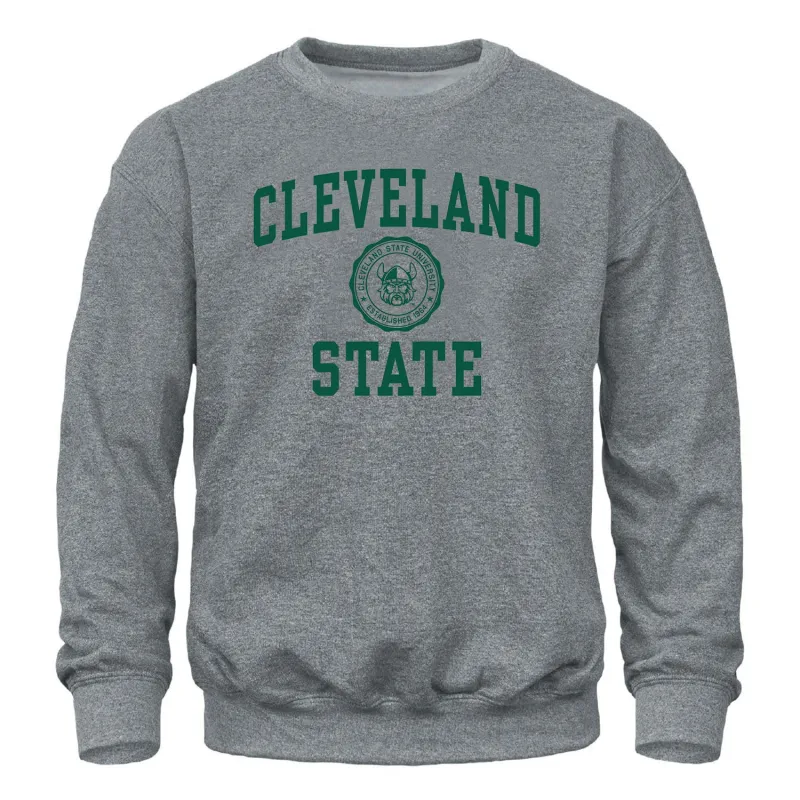 Cleveland State University Heritage Sweatshirt (Charcoal Grey) sold by Barnesmith