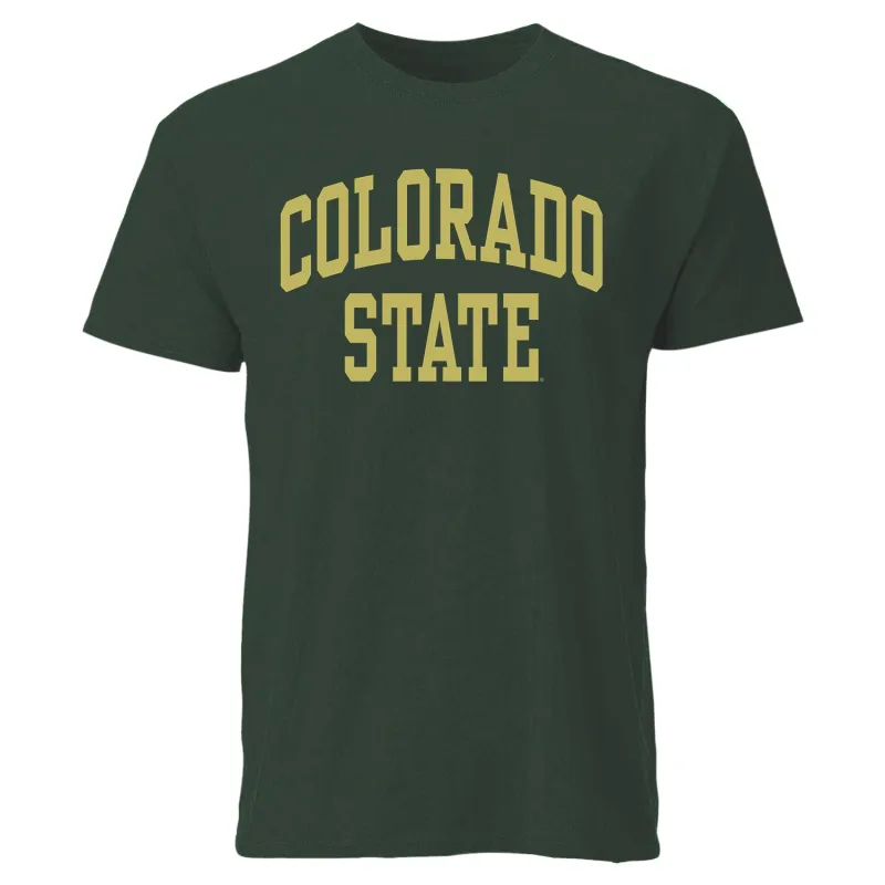 Colorado State University Classic T-Shirt (Hunter Green) sold by Barnesmith