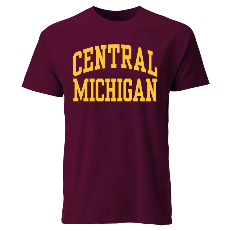 Central Michigan University Classic T-Shirt (Maroon) sold by Barnesmith