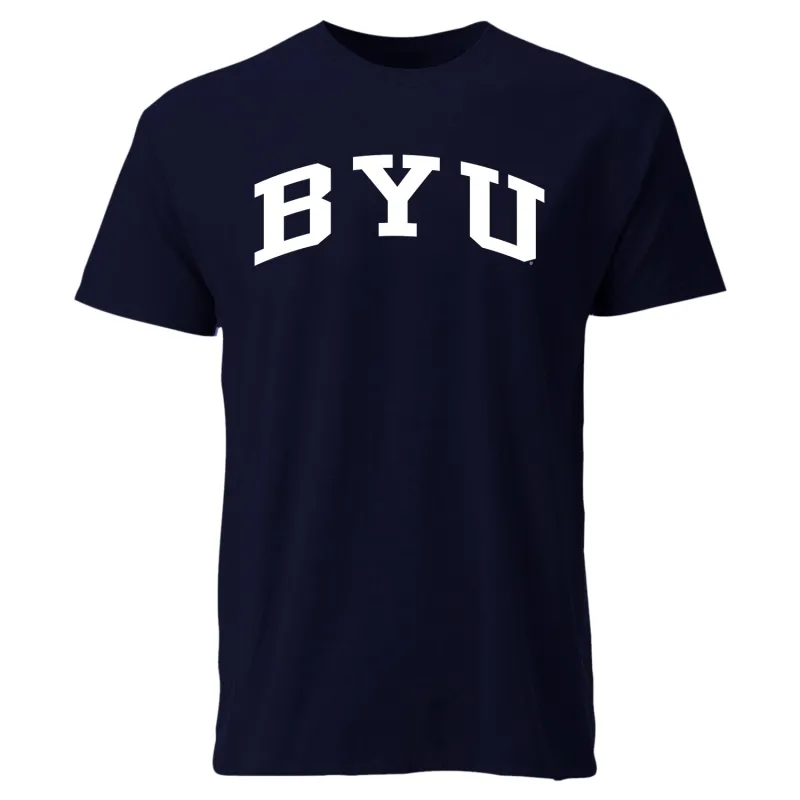 Brigham Young University Classic T-Shirt (Navy) sold by Barnesmith