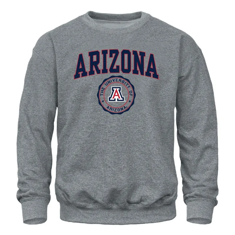 University of Arizona Heritage Sweatshirt (Charcoal Grey) sold by Barnesmith