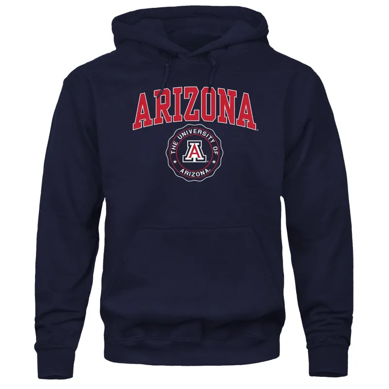 University of Arizona Heritage Hooded Sweatshirt (Navy) sold by Barnesmith
