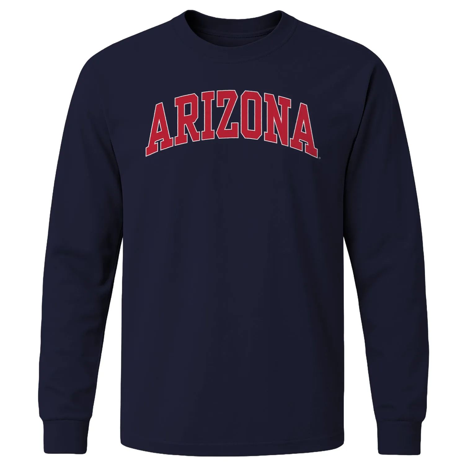 University of Arizona Classic Long Sleeve T-Shirt (Navy) sold by Barnesmith