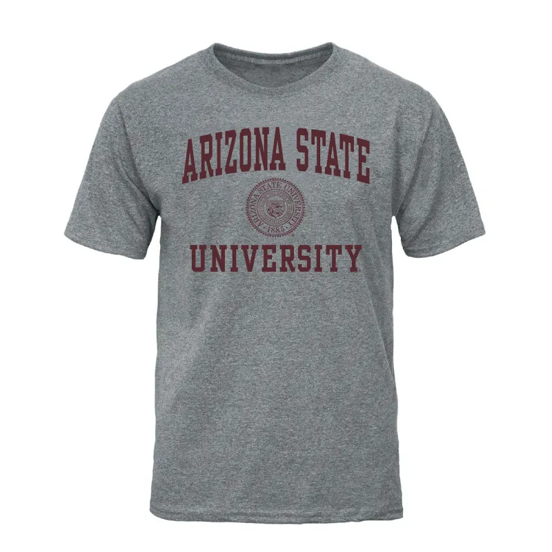 Arizona State University Heritage T-Shirt (Charcoal Grey) sold by Barnesmith