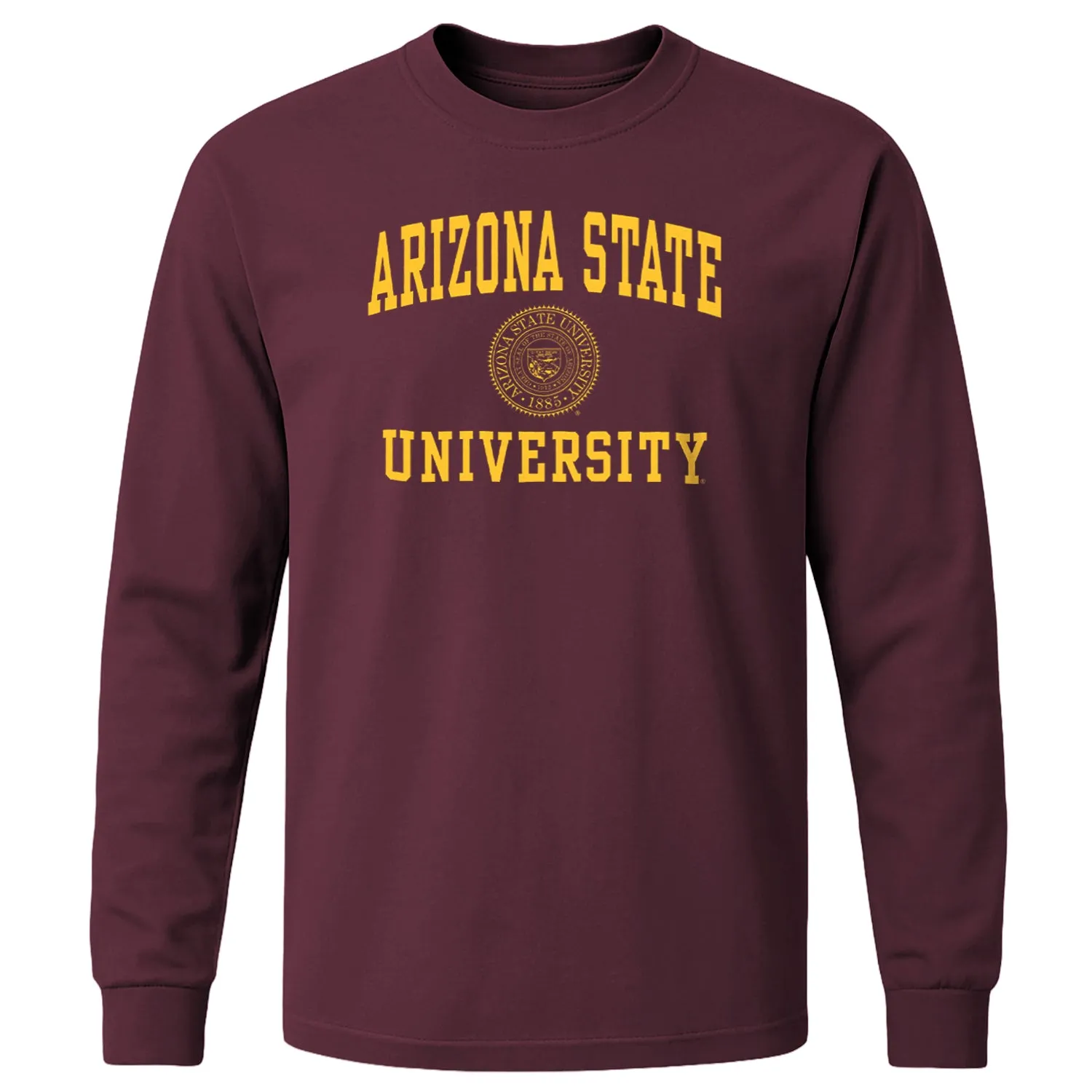 Arizona State University Heritage Long Sleeve T-Shirt (Maroon) sold by Barnesmith