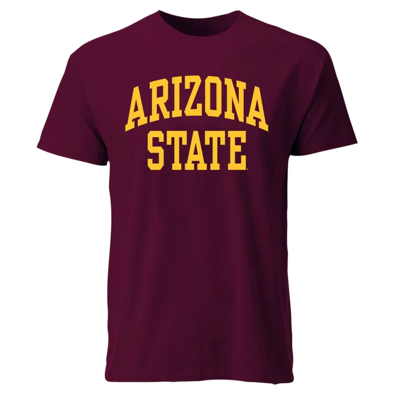 Arizona State University Classic T-Shirt (Maroon) sold by Barnesmith