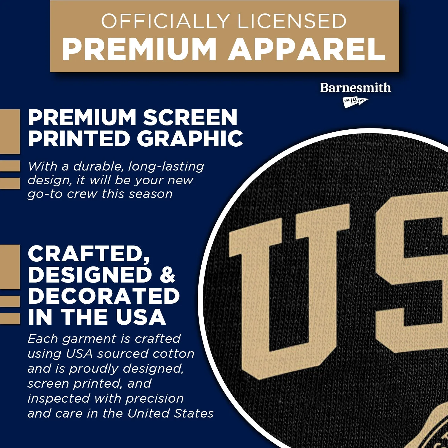 Army Heritage Sweatshirt (Black) sold by Barnesmith product image thumbnail 4