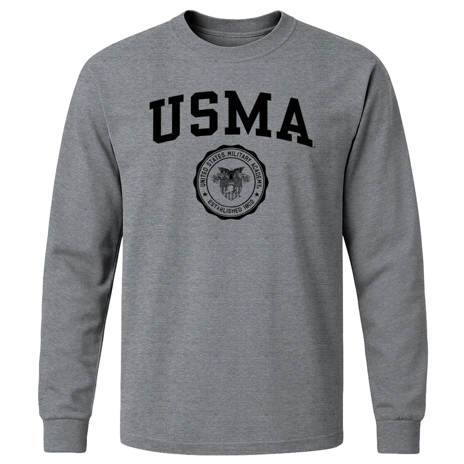 Army Heritage Long Sleeve T-Shirt (Charcoal Grey) sold by Barnesmith