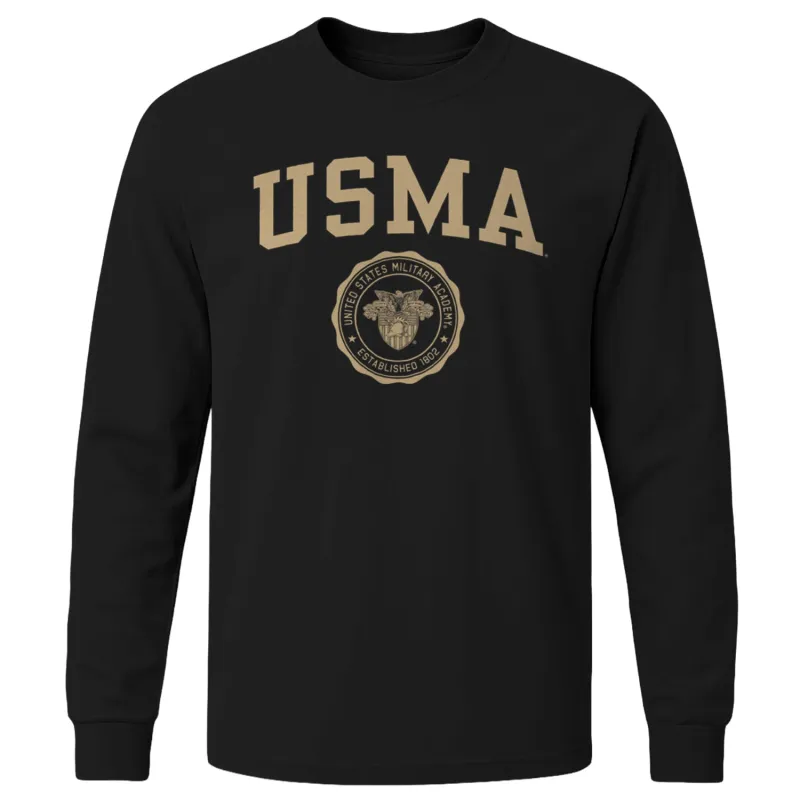 Army Heritage Long Sleeve T-Shirt (Black) sold by Barnesmith