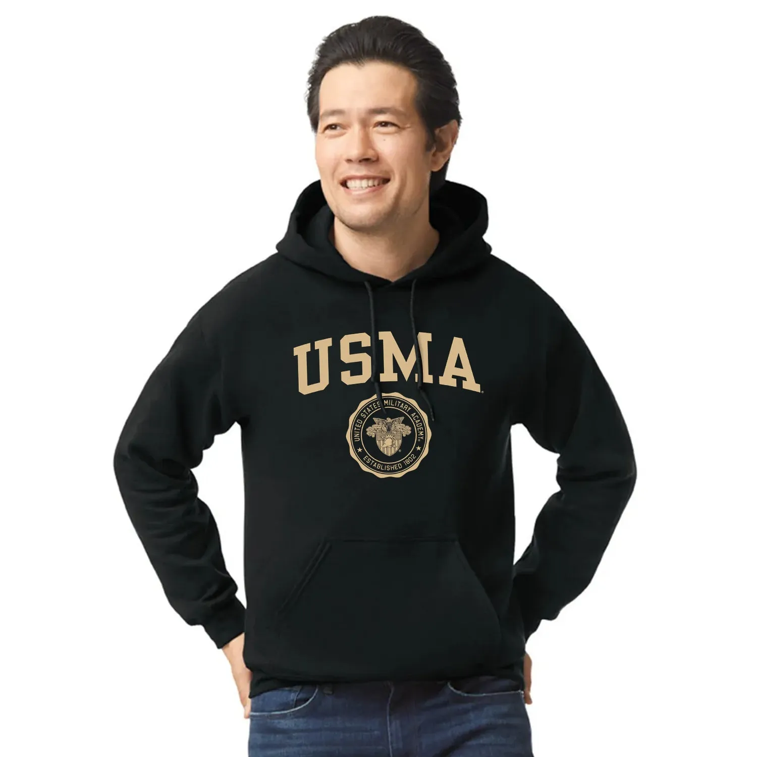 Army Heritage Hooded Sweatshirt (Black) sold by Barnesmith product image thumbnail 2