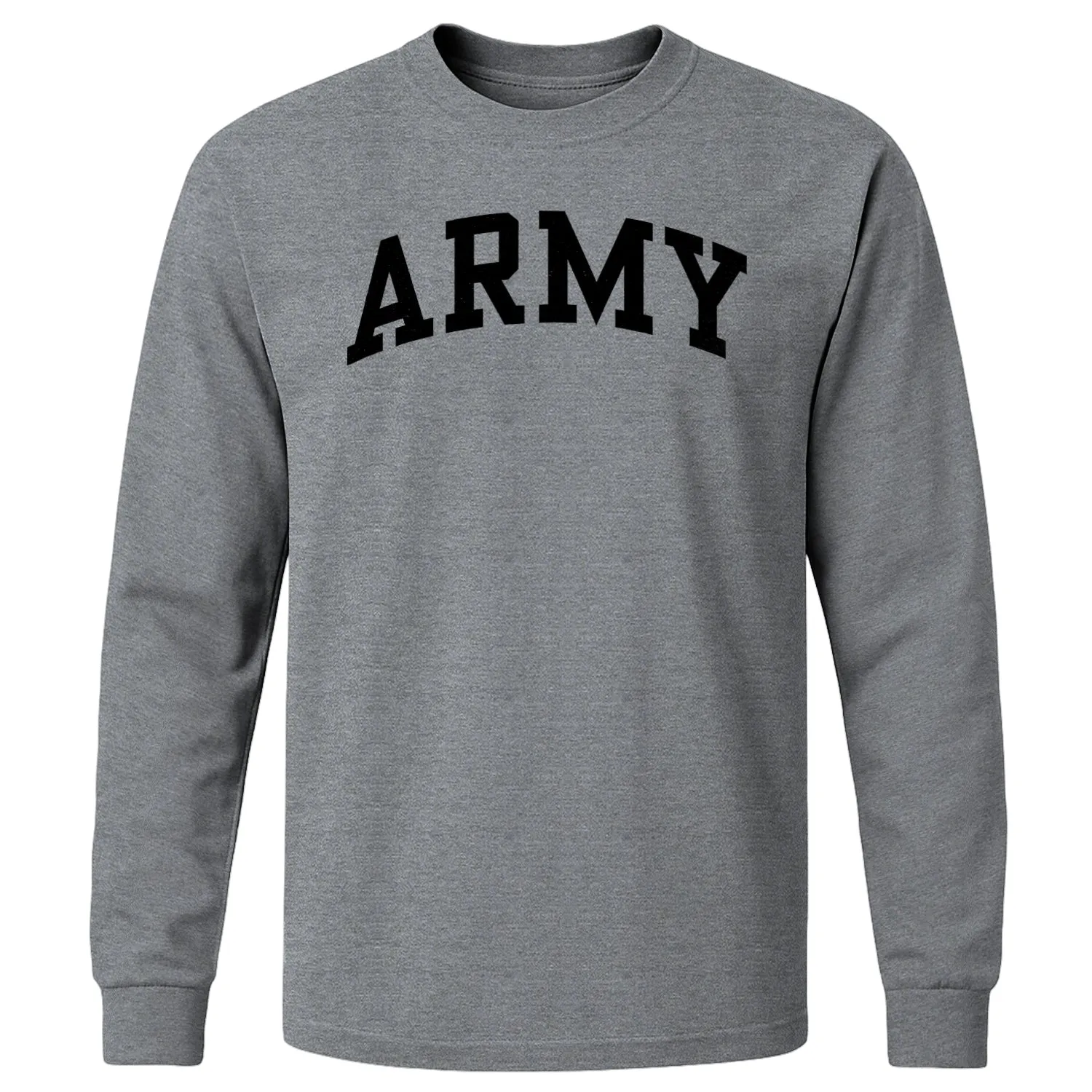 Army Classic Long Sleeve T-Shirt (Charcoal Grey) sold by Barnesmith