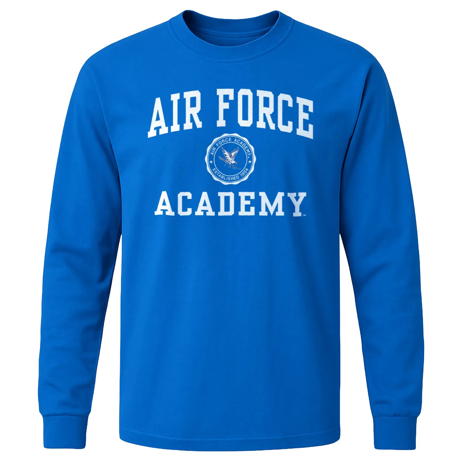 Air Force Heritage Long Sleeve T-Shirt (Royal Blue) sold by Barnesmith