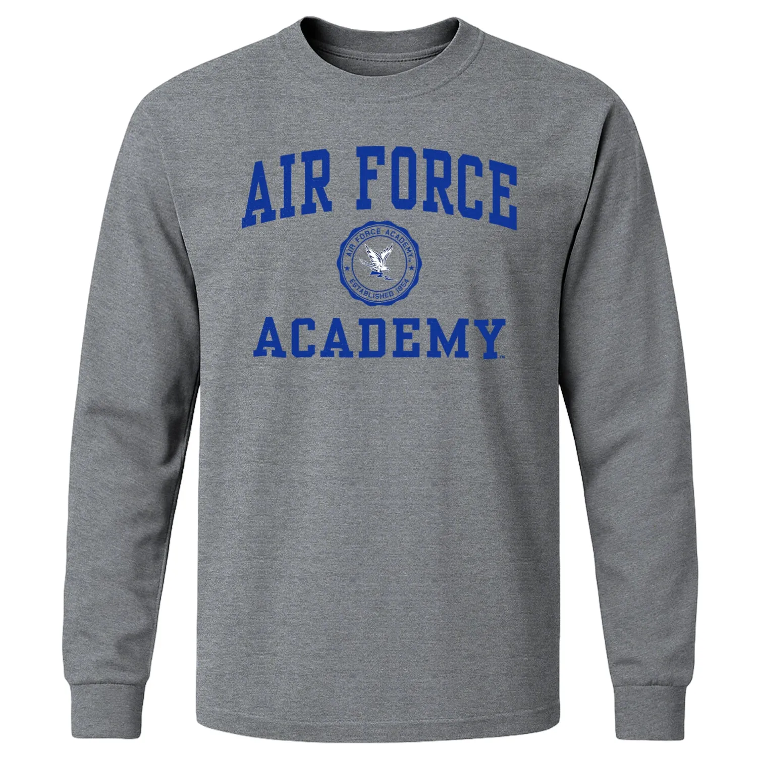 Air Force Heritage Long Sleeve T-Shirt (Charcoal Grey) sold by Barnesmith