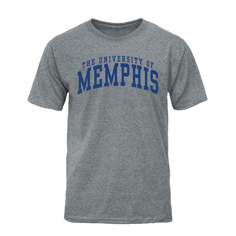 University of Memphis Classic T-Shirt (Charcoal Grey) sold by Barnesmith