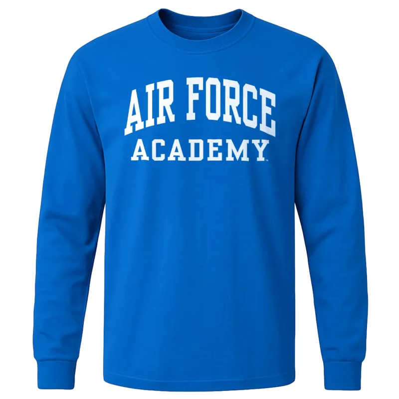 Air Force Classic Long Sleeve T-Shirt (Royal Blue) sold by Barnesmith