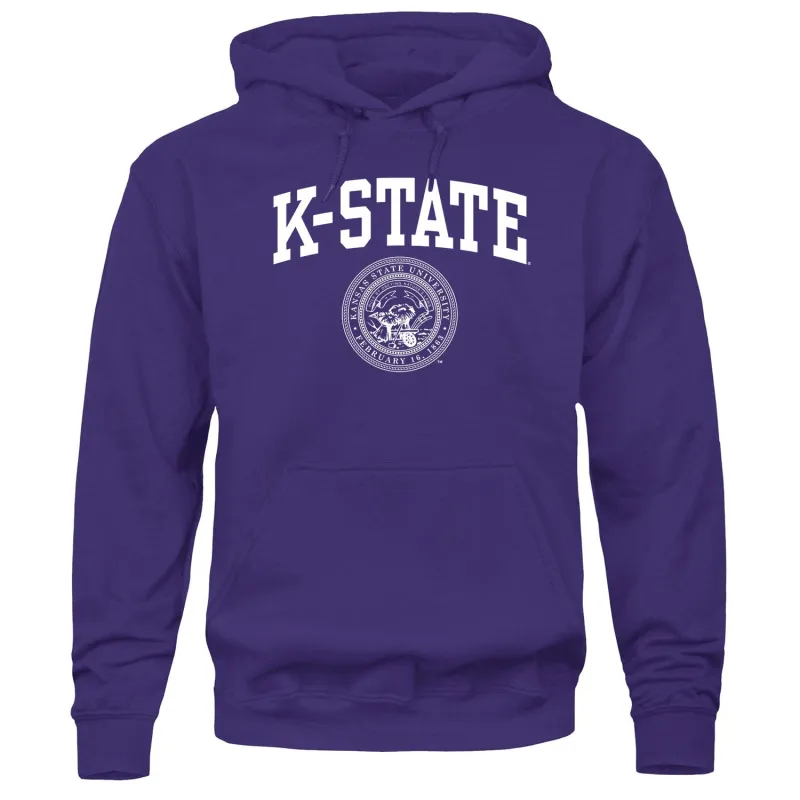Kansas State University Heritage Hooded Sweatshirt (Purple) sold by Barnesmith