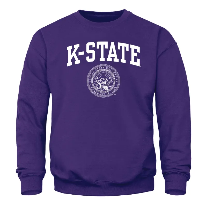Kansas State University Heritage Sweatshirt (Purple) sold by Barnesmith