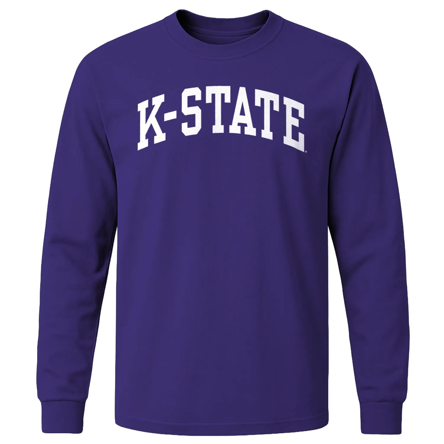 Kansas State University Classic Long Sleeve T-Shirt (Purple) sold by Barnesmith