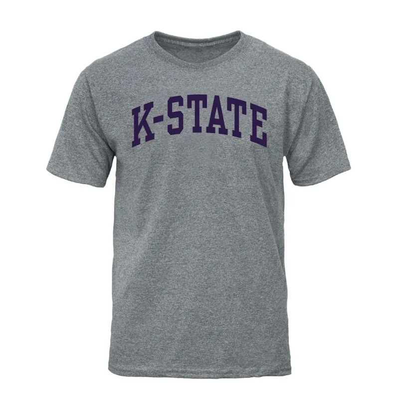 Kansas State University Classic T-Shirt (Charcoal Grey) sold by Barnesmith