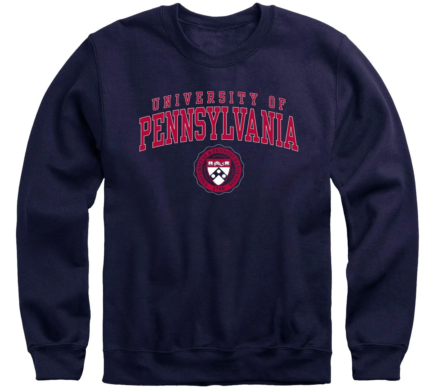 Penn Crest Sweatshirt (Navy) sold by Barnesmith