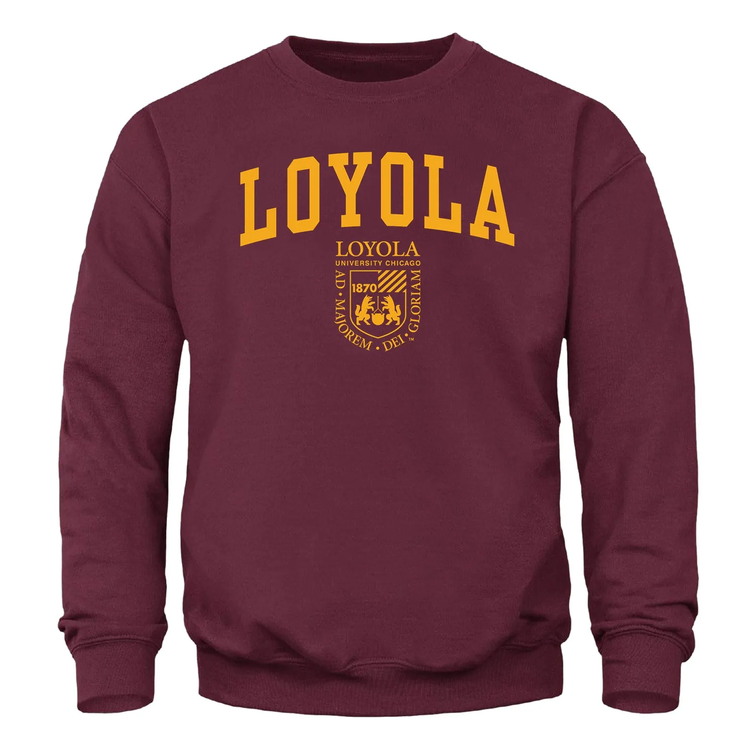 Loyola University Chicago Heritage Sweatshirt (Maroon) sold by Barnesmith