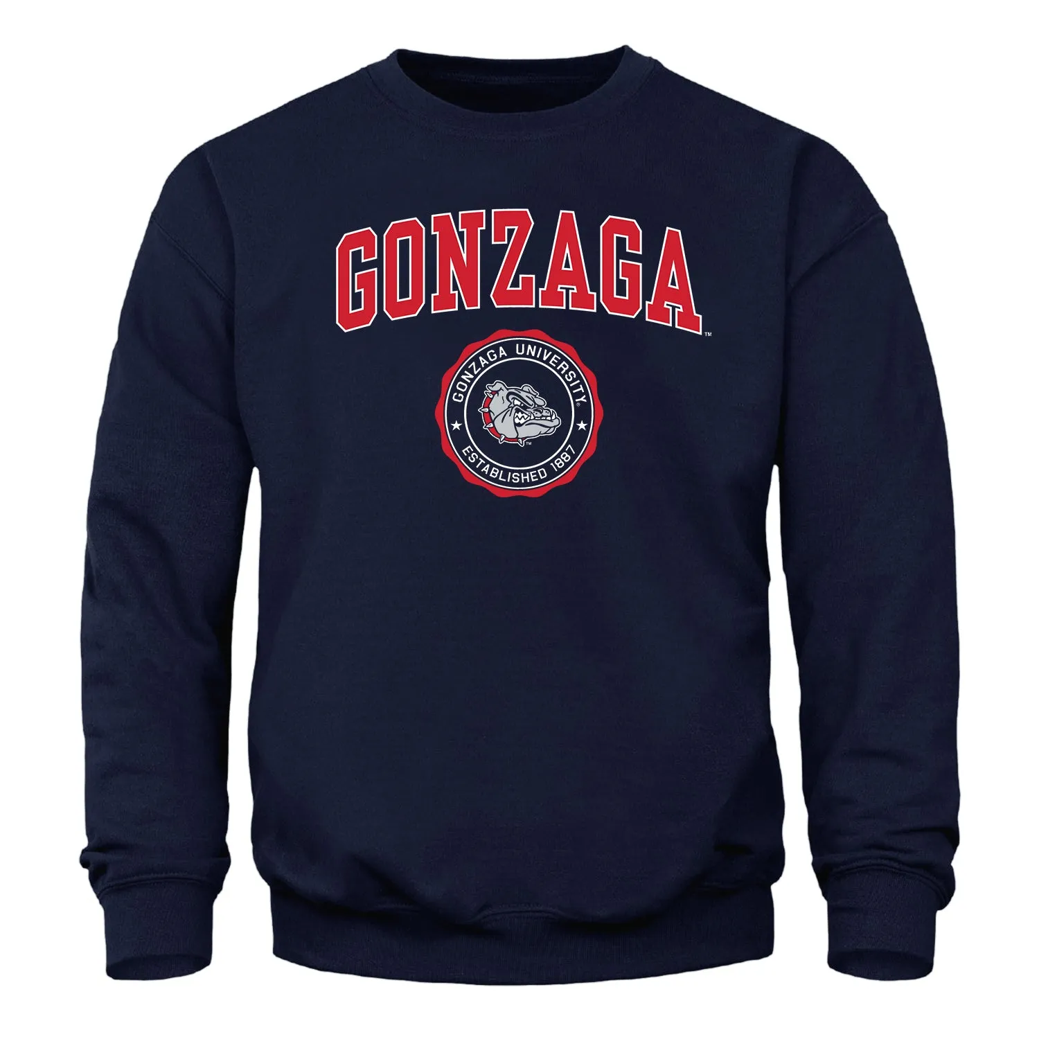 Gonzaga University Heritage Sweatshirt (Navy) sold by Barnesmith