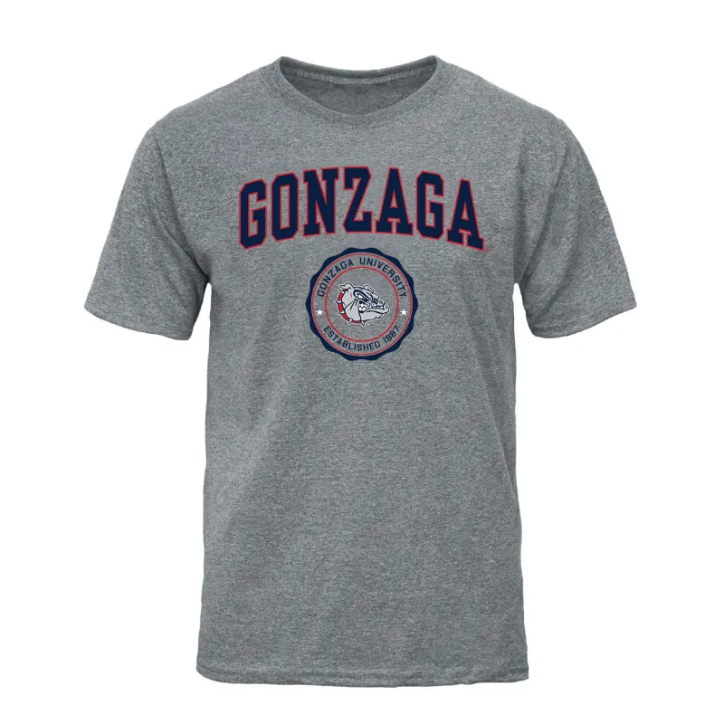 Gonzaga University Heritage T-Shirt (Charcoal Grey) sold by Barnesmith