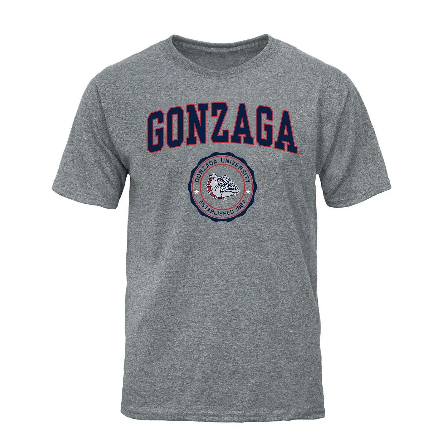 Gonzaga University Heritage T-Shirt (Charcoal Grey) sold by Barnesmith