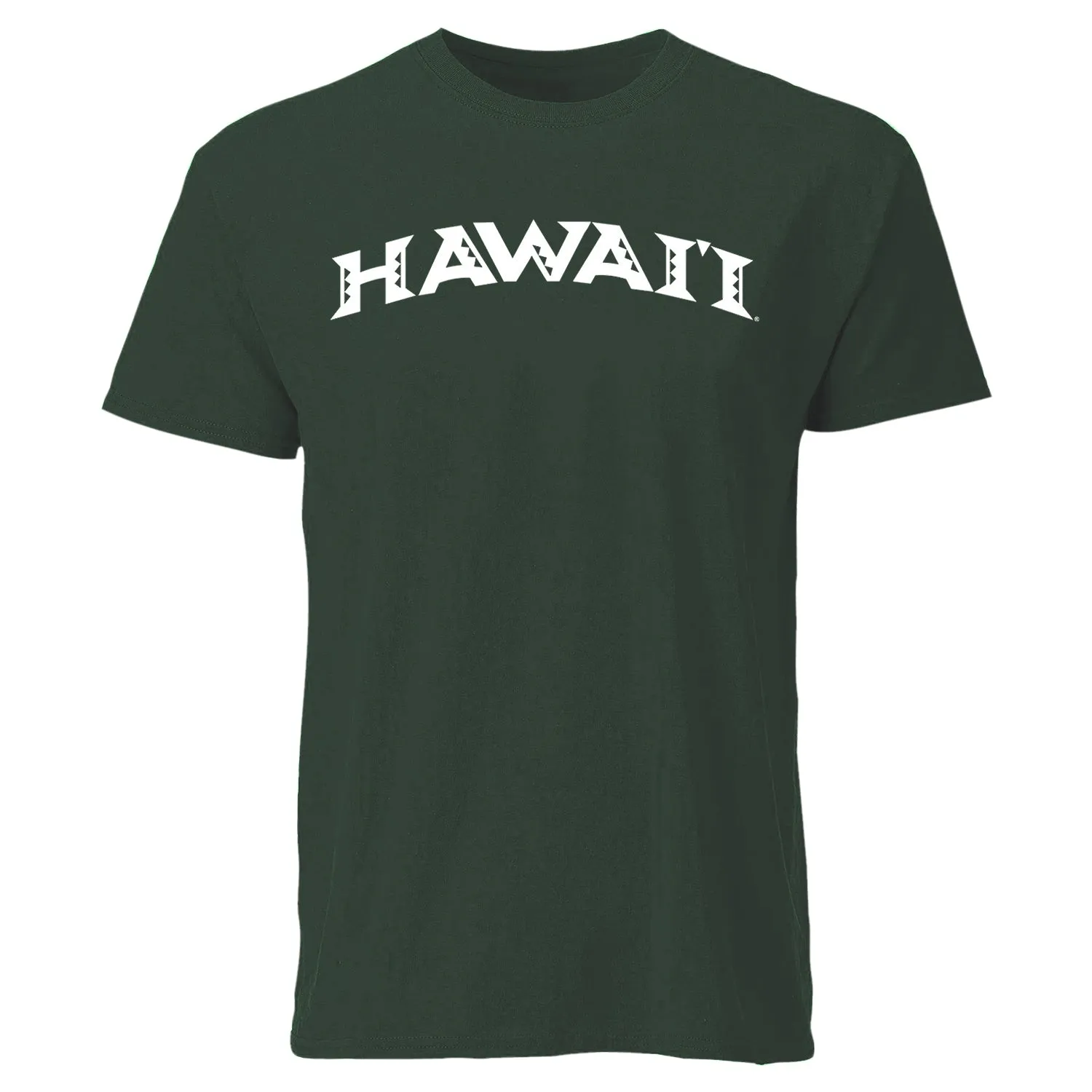 University of Hawaii Classic T-Shirt (Hunter Green) sold by Barnesmith