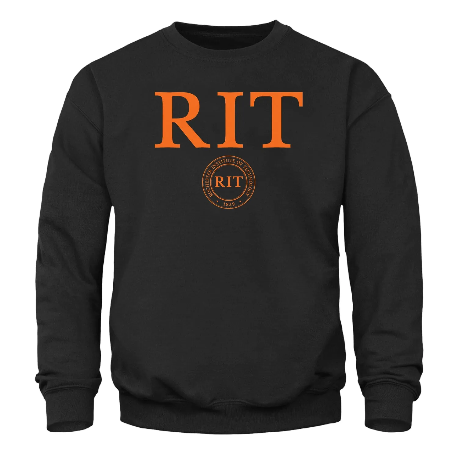 Rochester Institute of Technology Heritage Sweatshirt (Black) sold by Barnesmith