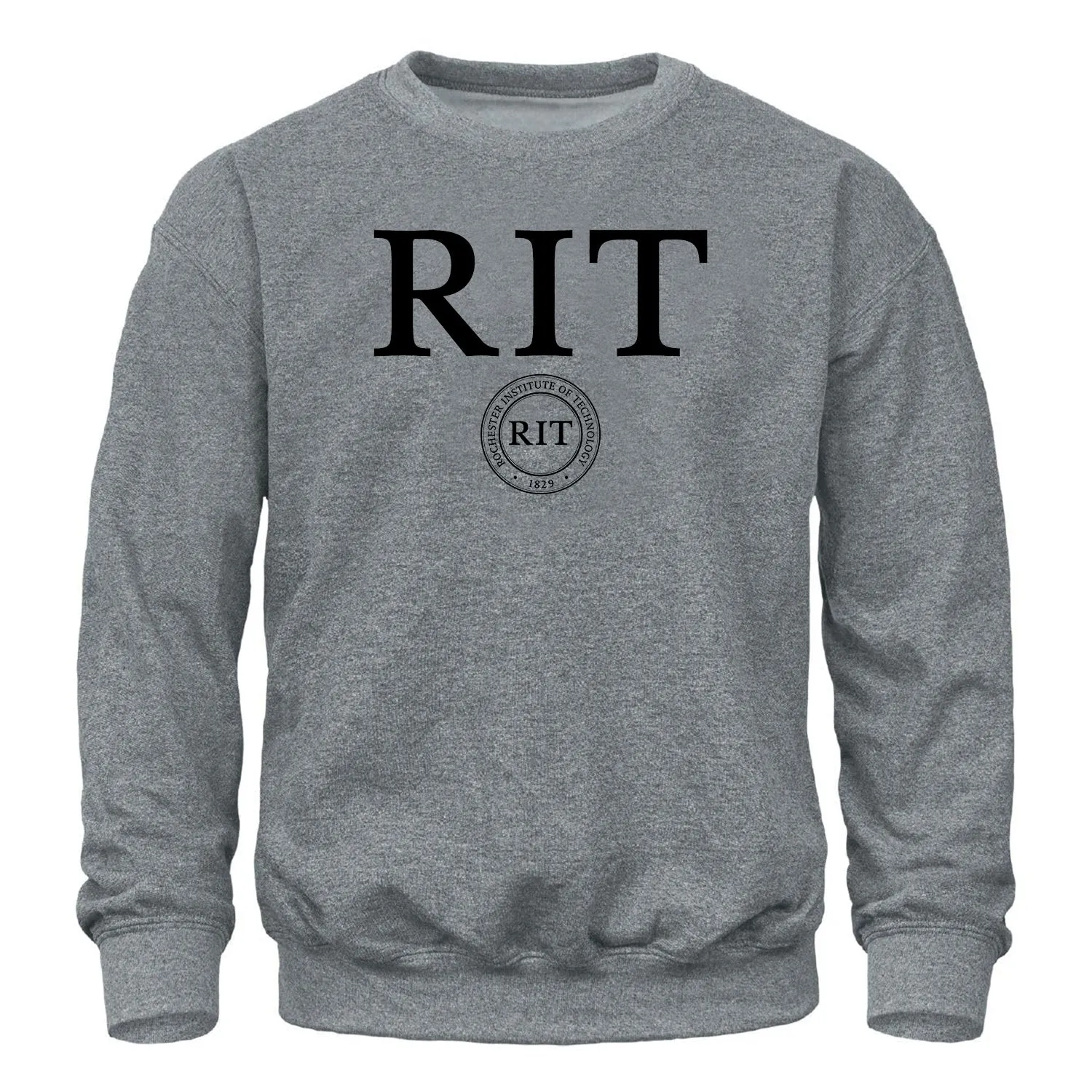 Rochester Institute of Technology Heritage Sweatshirt (Charcoal Grey) sold by Barnesmith