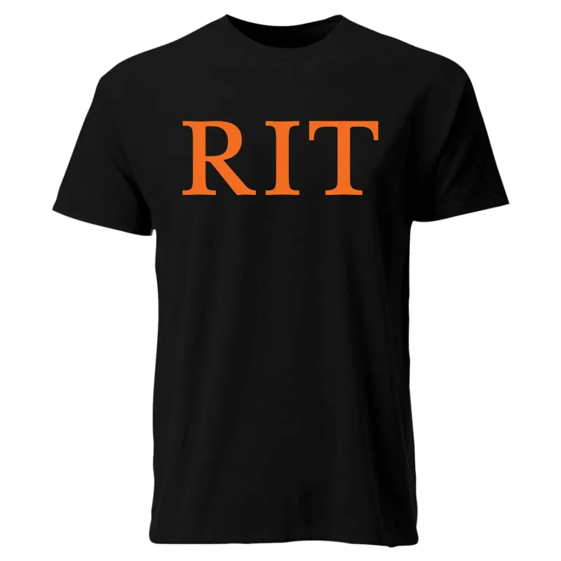 Rochester Institute of Technology Classic T-Shirt (Black) sold by Barnesmith