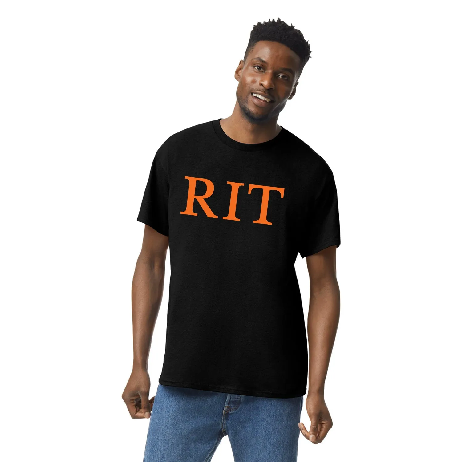 Rochester Institute of Technology Classic T-Shirt (Black) sold by Barnesmith product image thumbnail 2