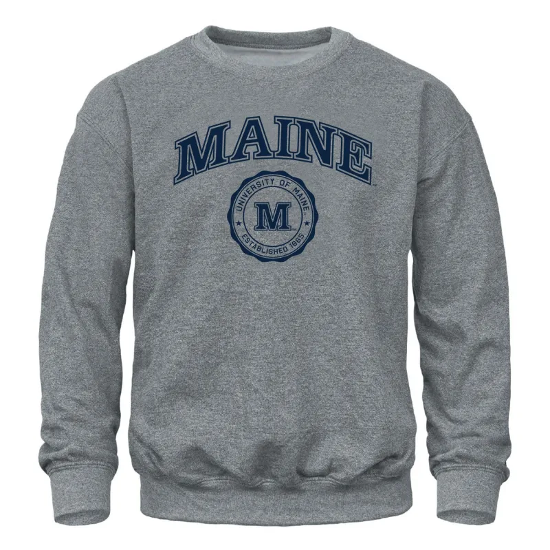 University of Maine Heritage Sweatshirt (Charcoal Grey) sold by Barnesmith