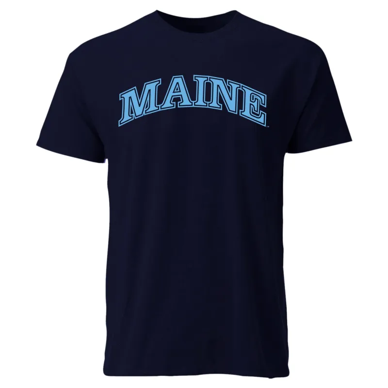 University of Maine Classic T-Shirt (Navy) sold by Barnesmith