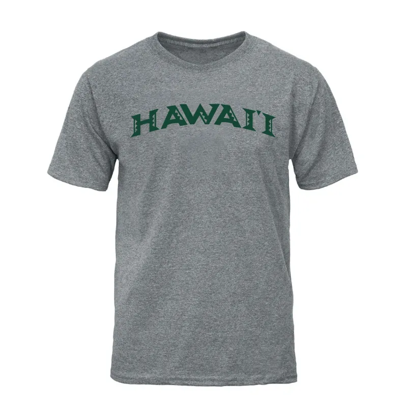 University of Hawaii Classic T-Shirt (Charcoal Grey) sold by Barnesmith