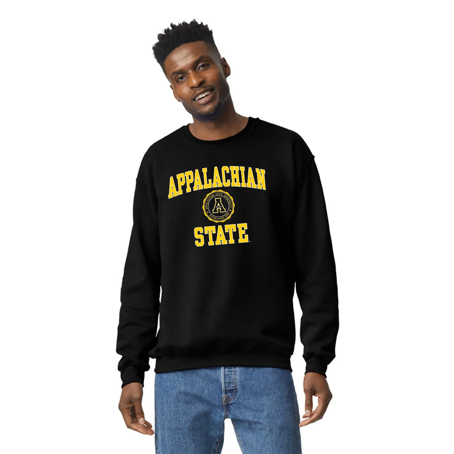 Appalachian State University Heritage Sweatshirt (Black) sold by Barnesmith product image thumbnail 2