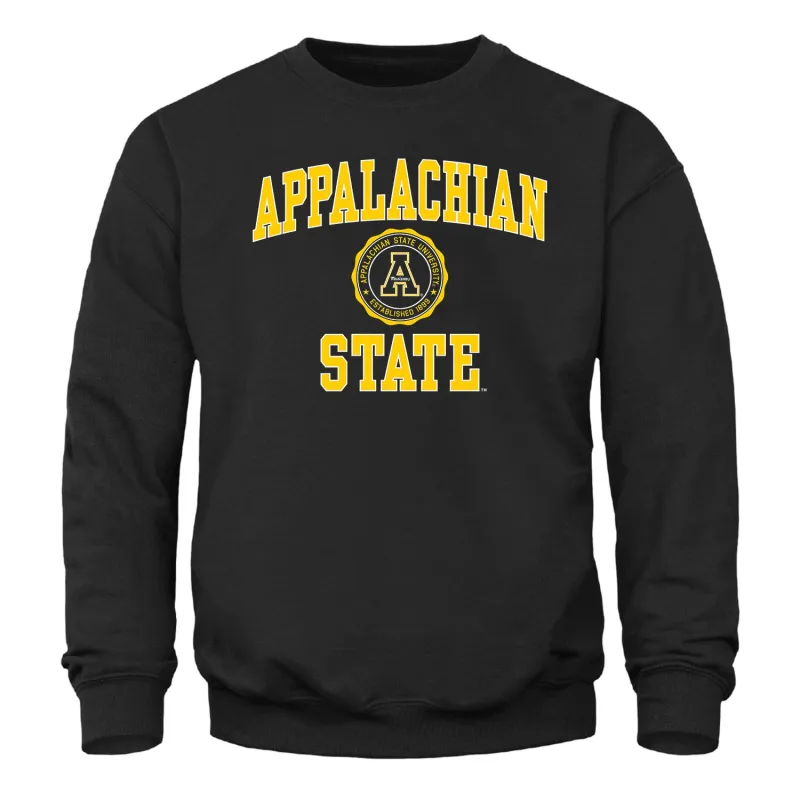 Appalachian State University Heritage Sweatshirt (Black) sold by Barnesmith