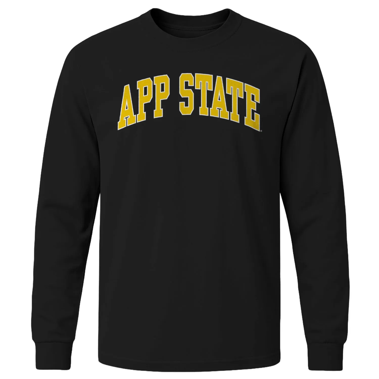 Appalachian State University Classic Long Sleeve T-Shirt (Black) sold by Barnesmith
